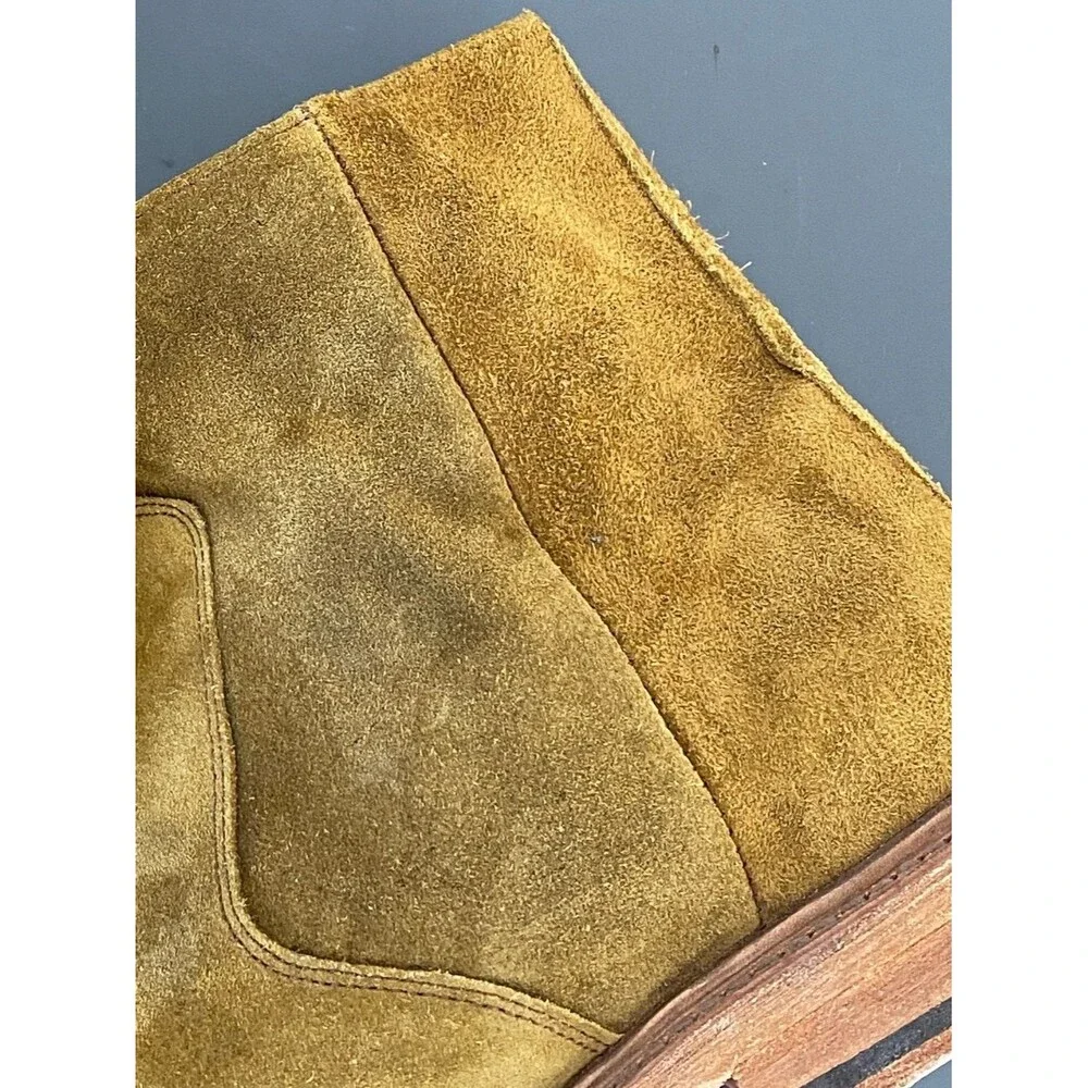 Frye Men's Suede Chukka Boot in Olive Tan Sz 10 Western Street Casual